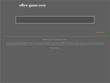 Tablet Screenshot of office-game.com